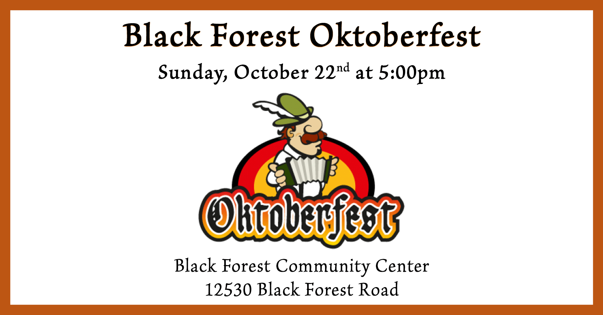 Black Forest Oktoberfest We Are Black Forest